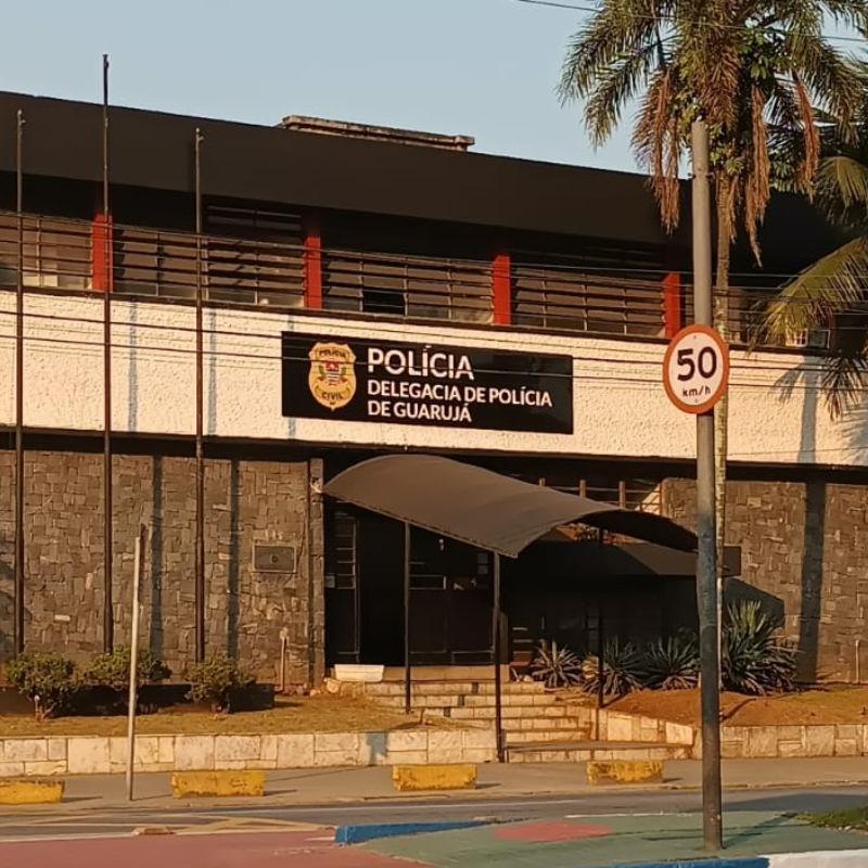 Caso foi registrado na Delegacia Sede de Guarujá