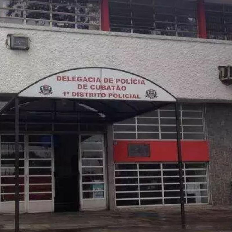 Trio preso foi levado ao 1° DP de Cubatão após tentarem furtar a empresa