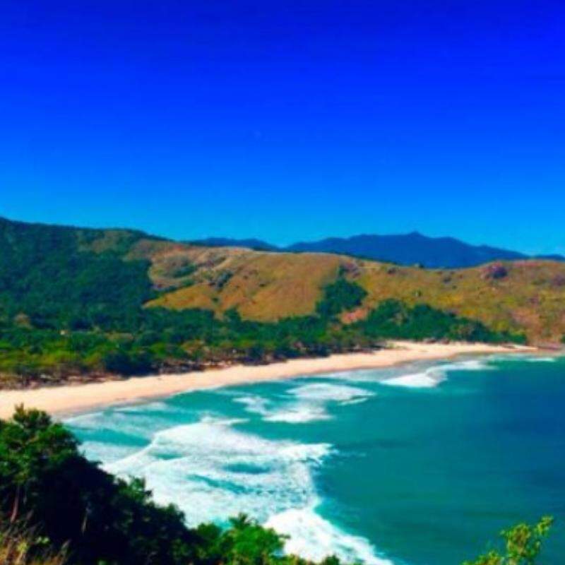 Praia do Bonete, em Ilhabela, é opção de tranquilidade com paisagens de tirar o fôlego