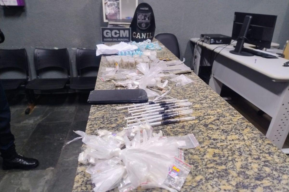 Drogas foram apreendidas na Delegacia de São Vicente