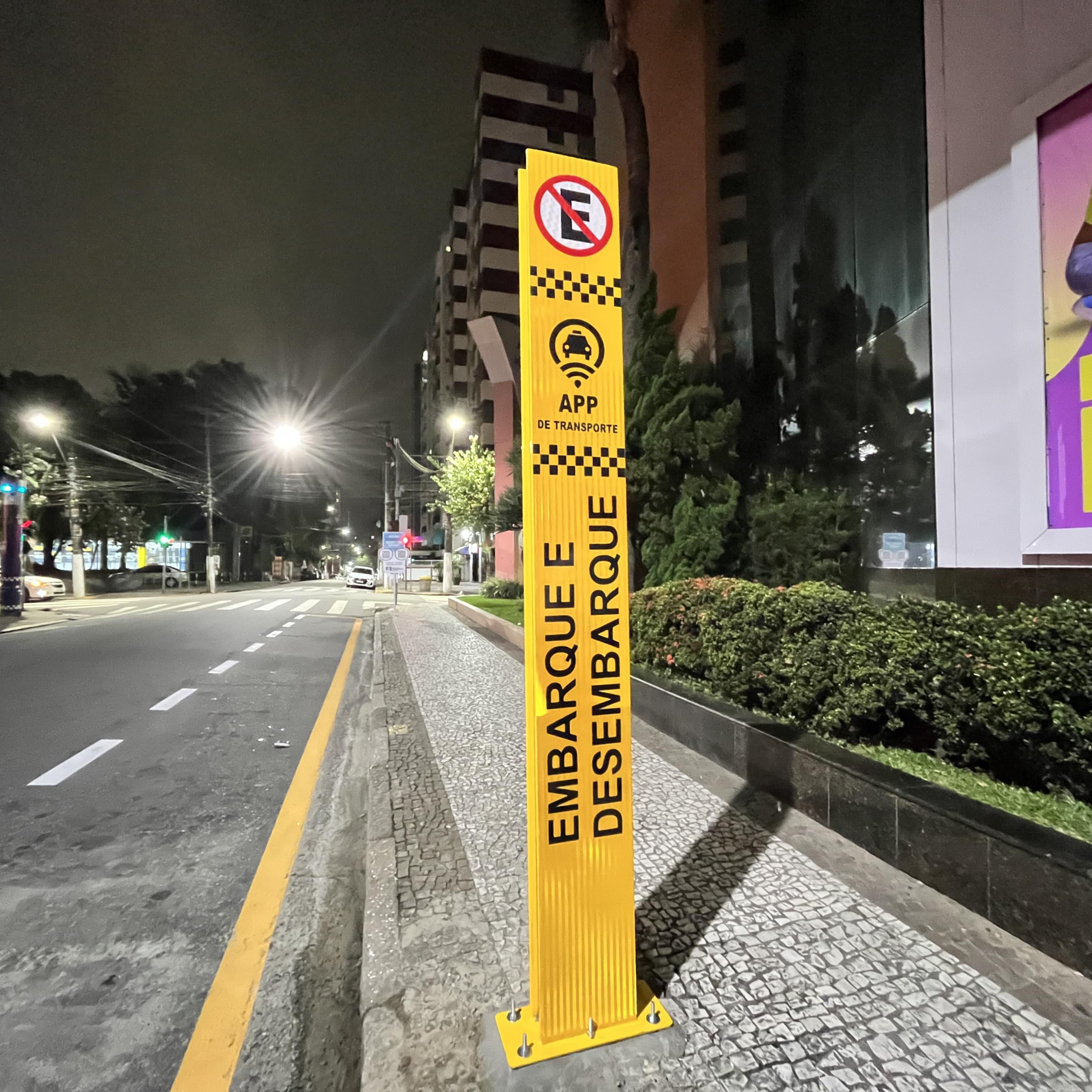 Futuramente novas placas serão implantadas em outros lugares da cidade