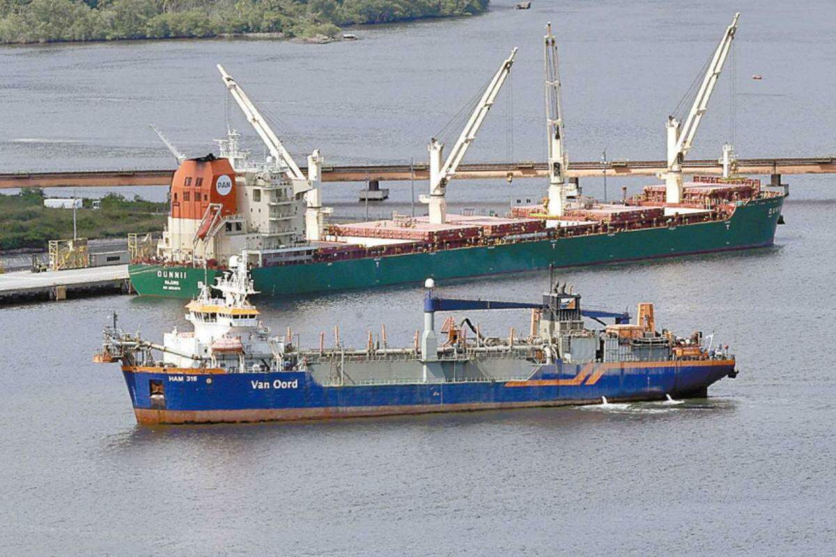 Novo contrato prevê que serviços de retirada dos sedimentos serão realizados nos trechos que compreendem todo o canal de navegação (Alexsander Ferraz/AT)