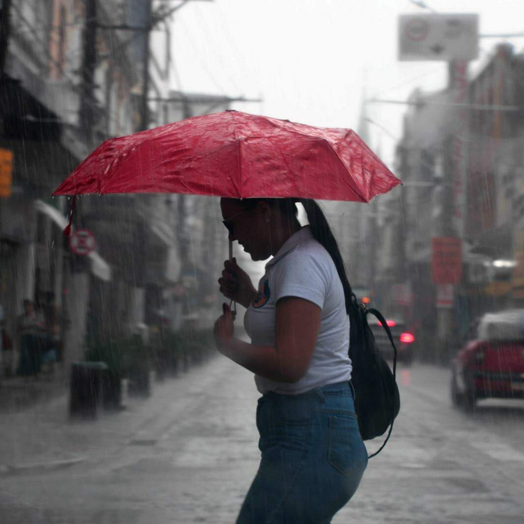 Pancadas de chuva estão previstas durante a semana na Baixada Santista