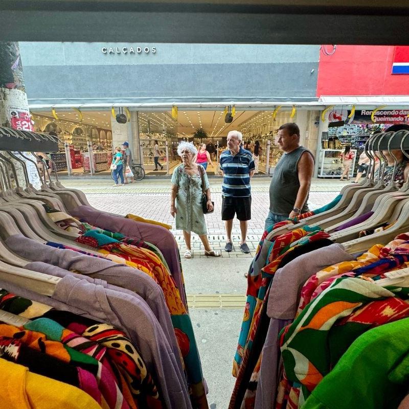 O setor de vestuário teve elevação de 0,47% e impacto de 0,02 ponto porcentual