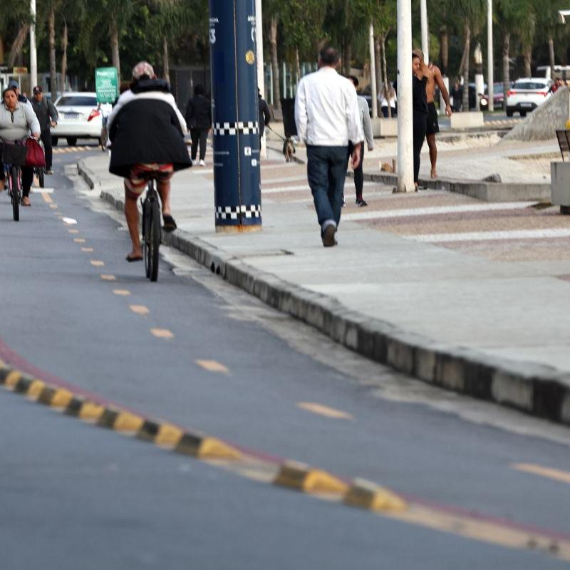 Aboardagem a ciclistas é contestada em São Vicente