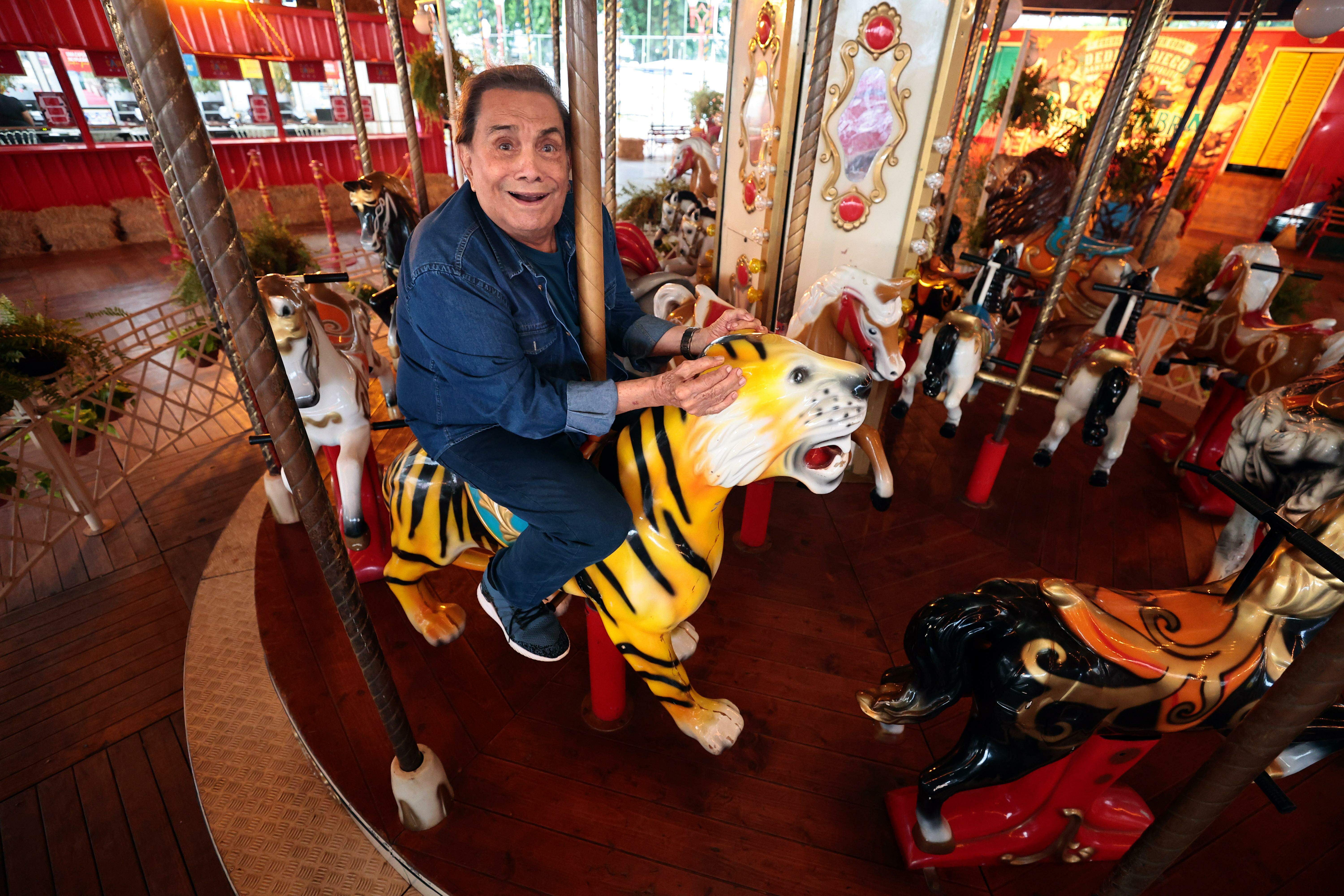 Reder Circus, com Dedé, está em temporada em São Vicente, até 23 de fevereiro (Arquivo/AT)