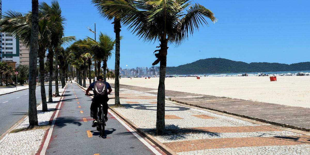 De acordo com estimativa da Secretaria de Trânsito (Setran), cerca de 250 mil ciclistas utilizam as ciclovias de Praia Grande