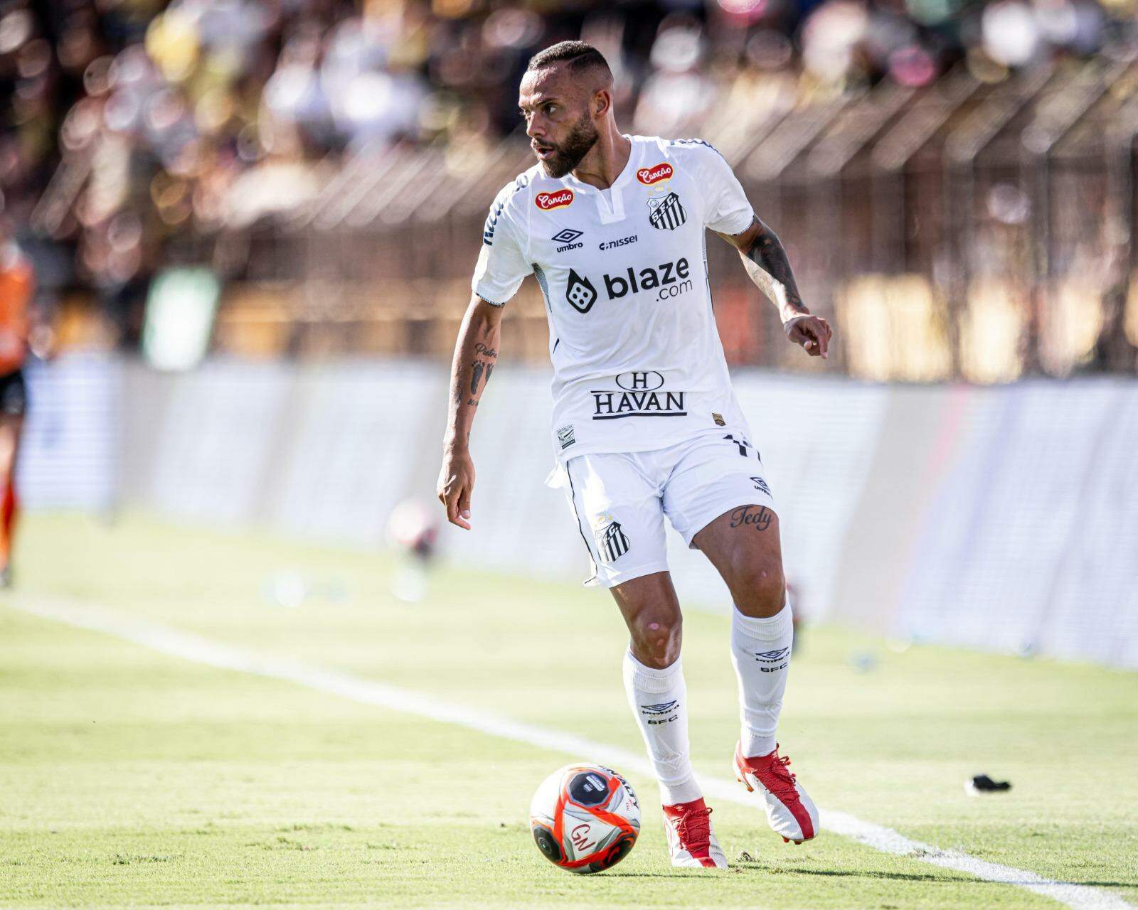 Guilherme foi o atacante que mais deu trabalho à defesa do Novorizontino na tarde deste domingo (9) (Divulgação)