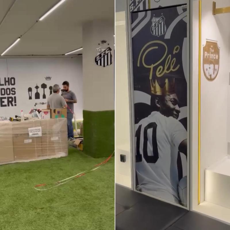 Espaços da Vila Belmiro passaram por reforma após volta de Neymar ao Santos