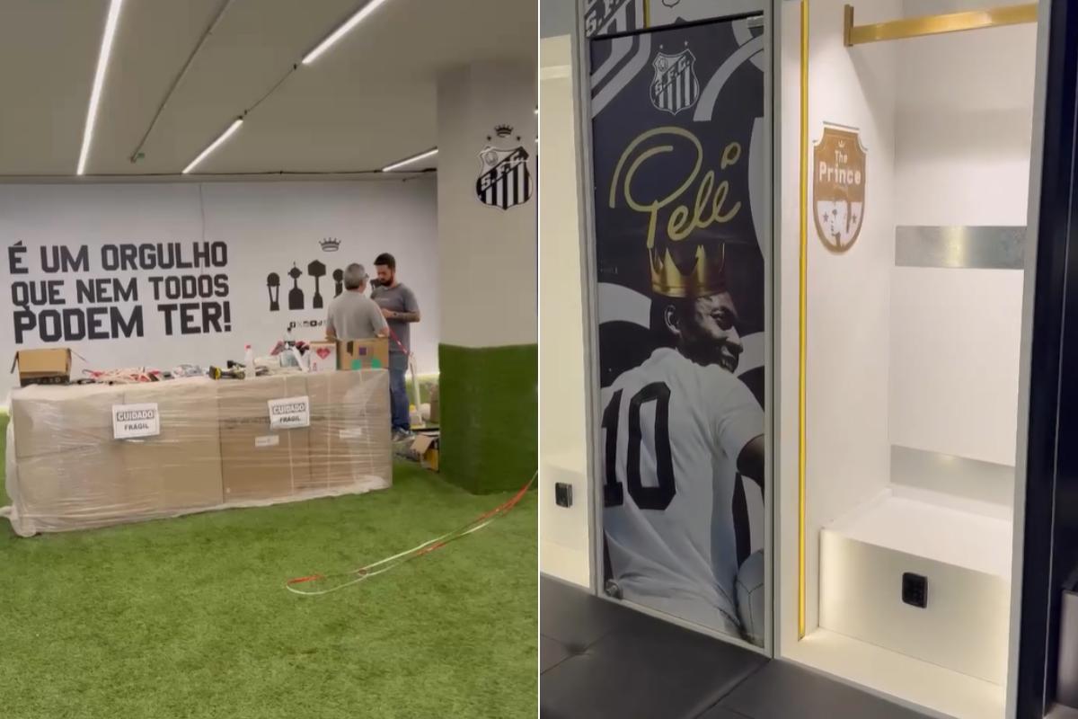 Espaços da Vila Belmiro passaram por reforma após volta de Neymar ao Santos