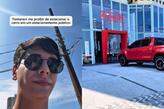O homem cobrou o comerciante, afirmando que estava amparado pela lei ao estacionar o veículo naquele local
