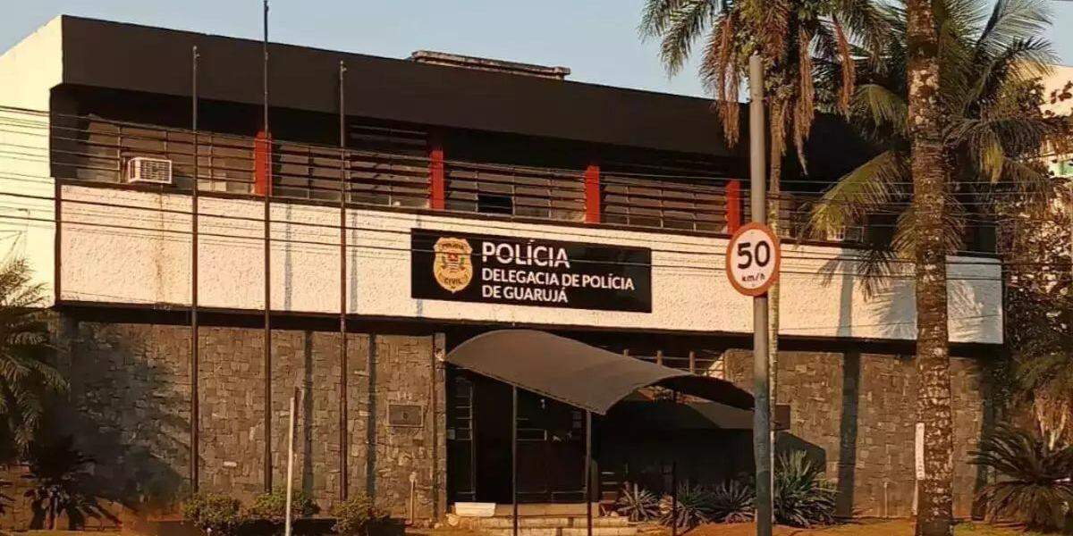 O caso foi registrado na Delegacia Sede de Guarujá