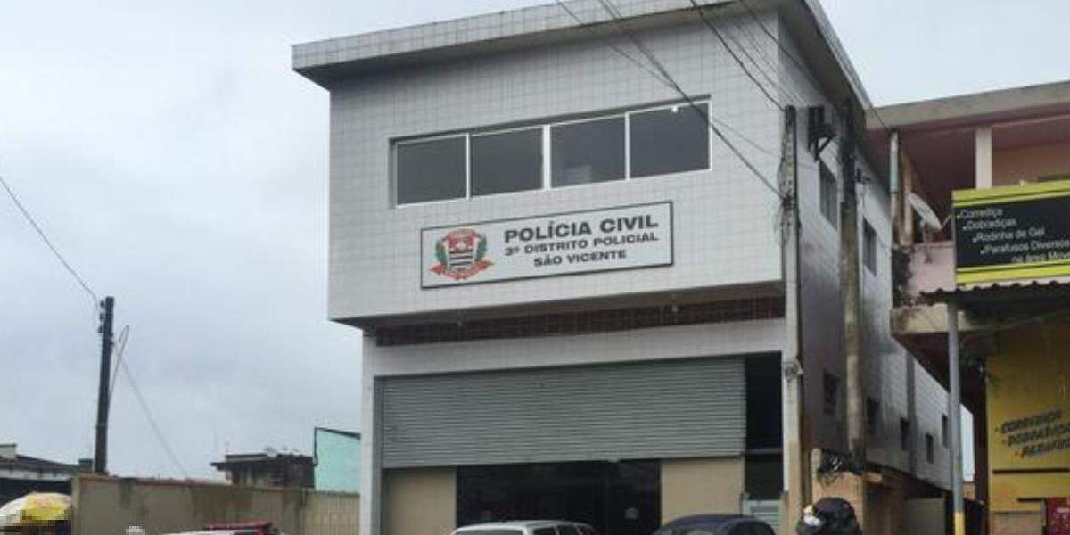Caso é investigado pelo 3° Distrito Policial (DP) de São Vicente