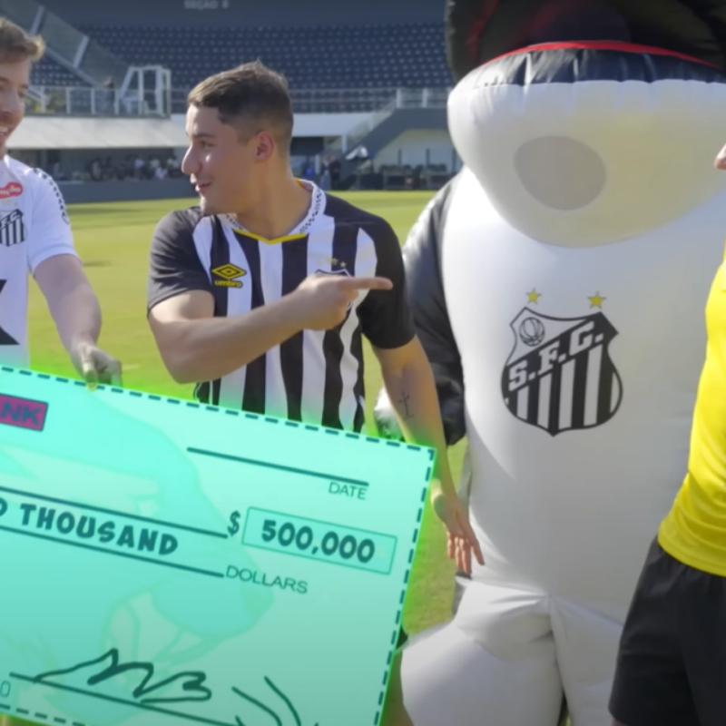 O inscrito do canal do MrBeast conseguiu vencer desafio contra o Neymar
