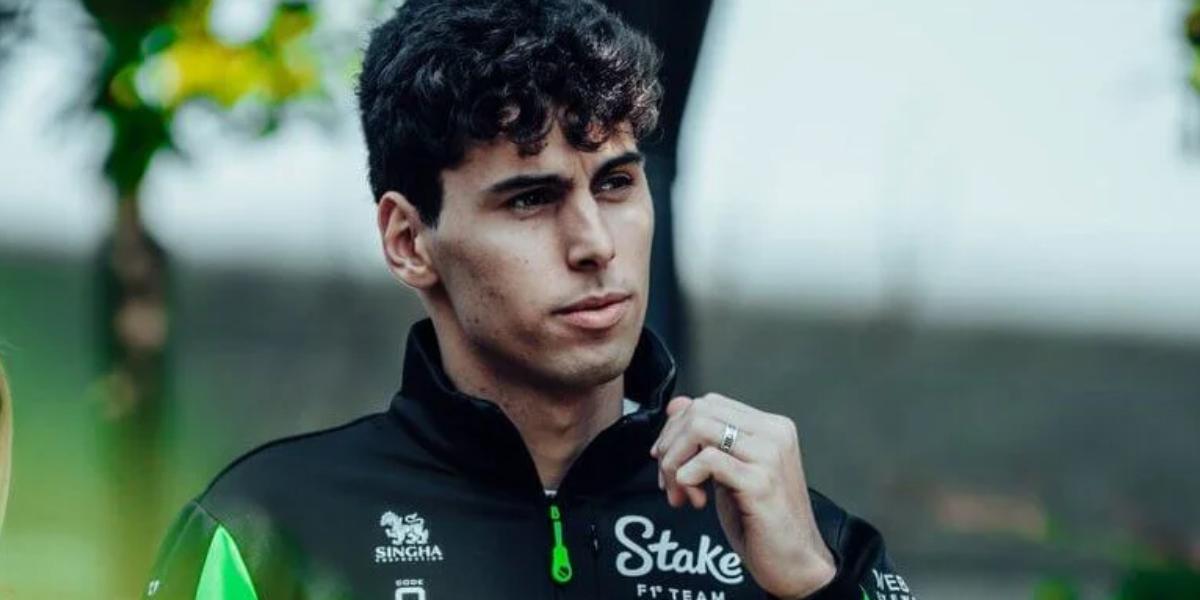 Gabriel Bortoleto, piloto brasileiro da Sauber na Fórmula 1