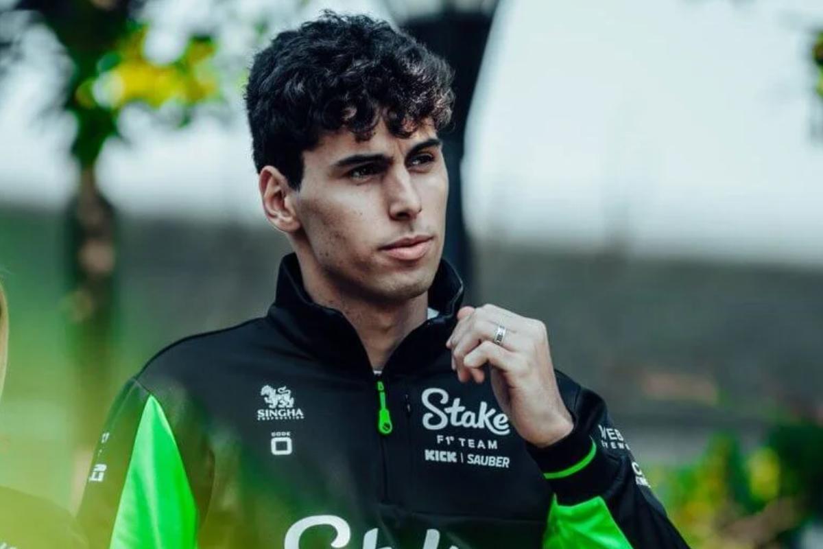 Gabriel Bortoleto, piloto brasileiro da Sauber na Fórmula 1