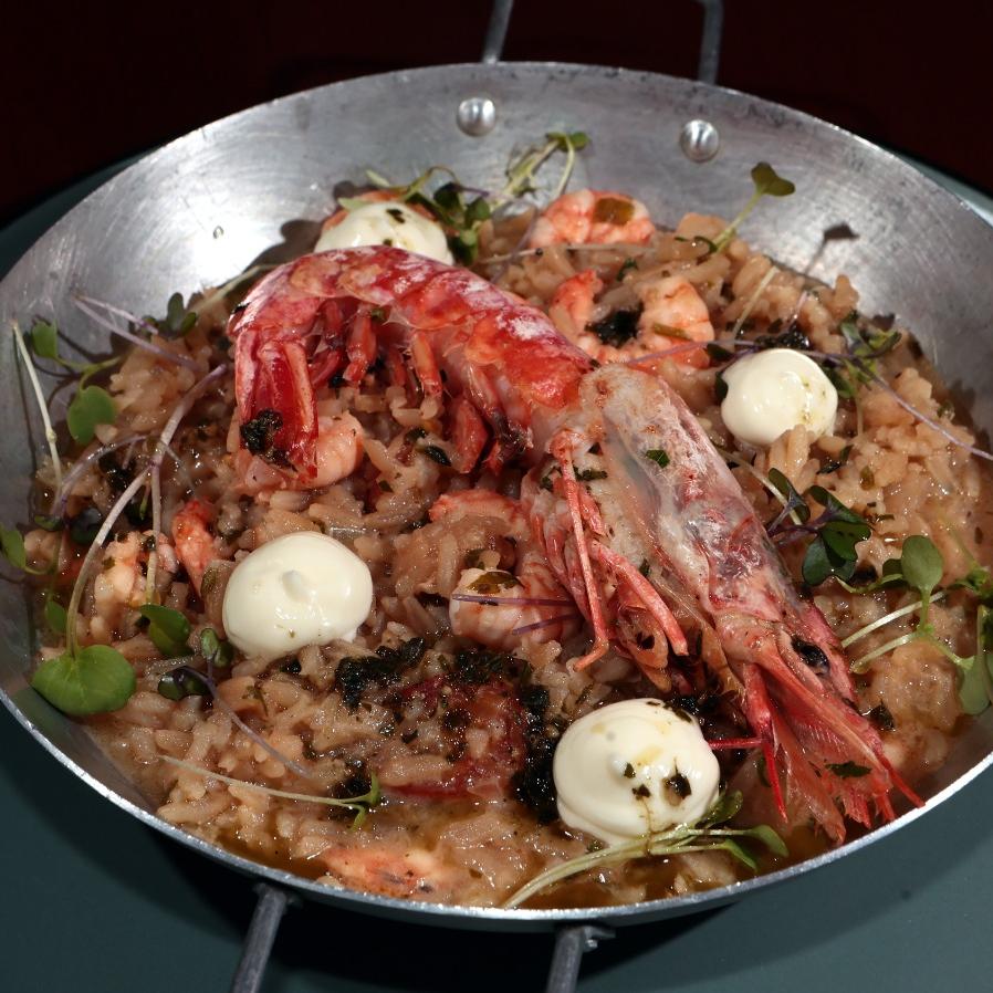 Arroz Caldoso de Camarão