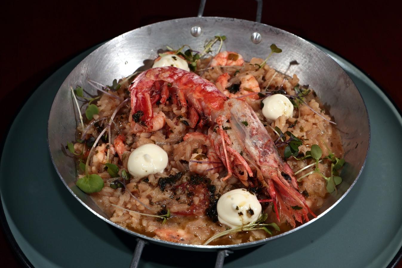 Arroz Caldoso de Camarão