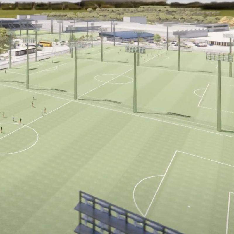 Novo CT do Santos em Praia Grande ficará em área de 90 mil m², com inauguração prevista para o próximo ano