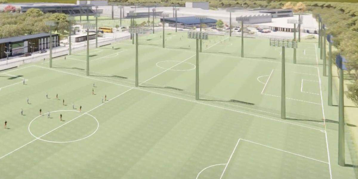 Novo CT do Santos em Praia Grande ficará em área de 90 mil m², com inauguração prevista para o próximo ano