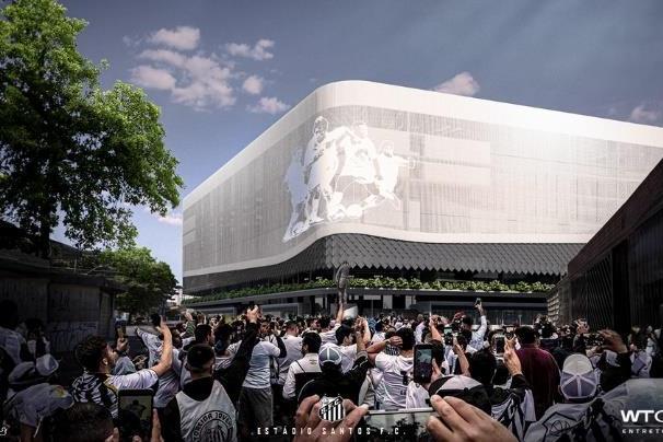 Distrito Turístico de Santos prevê um investimento de cerca de R$ 500 milhões na nova arena do Peixe