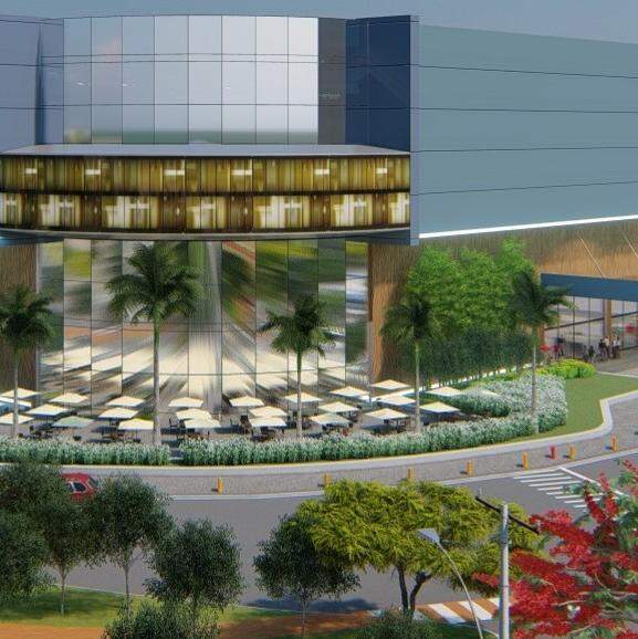 O Villamar Shopping, em Praia Grande, terá 345 lojas e quase 160 mil metros quadrados de área construída