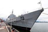 Navio-Escola Brasil, o U27, da Marinha, ficará atracado no cais da Marinha, no Macuco, para visitação