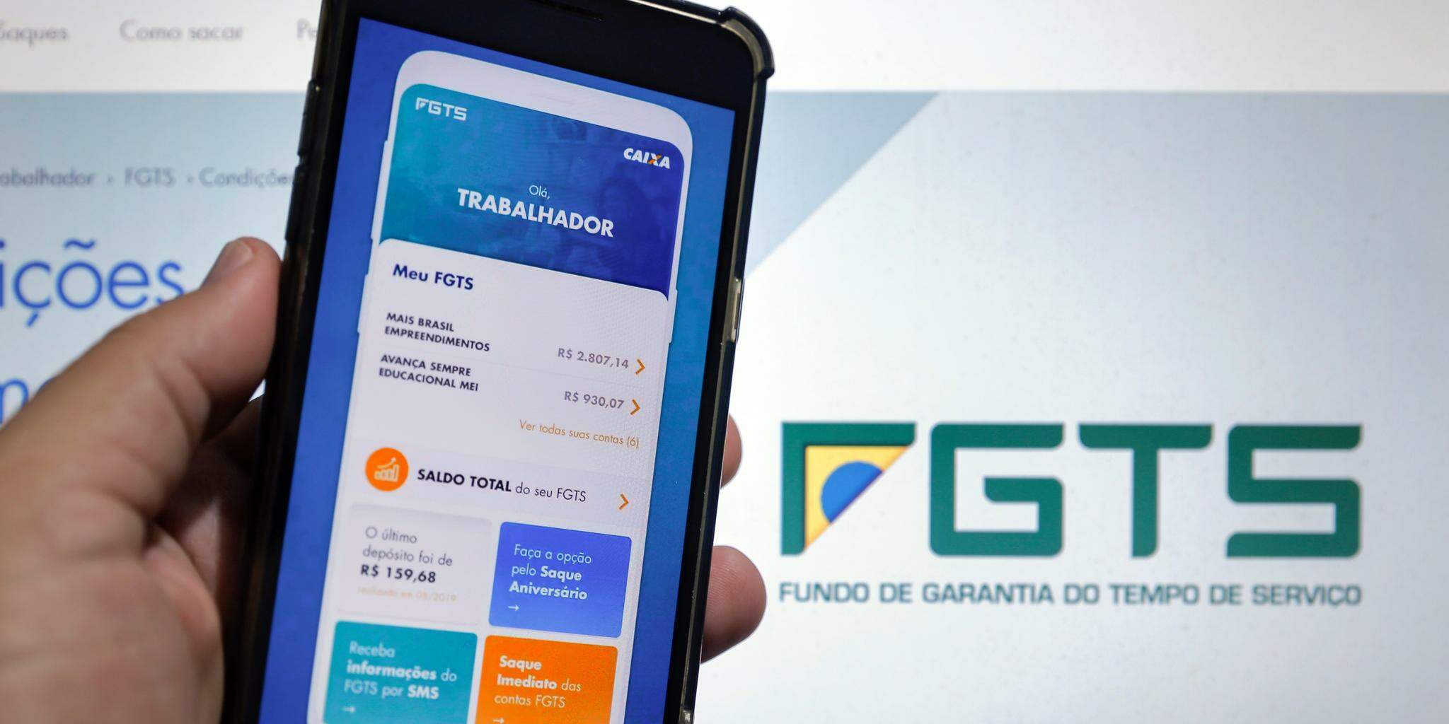 A distribuição dos resultados do FGTS vem sendo realizada anualmente