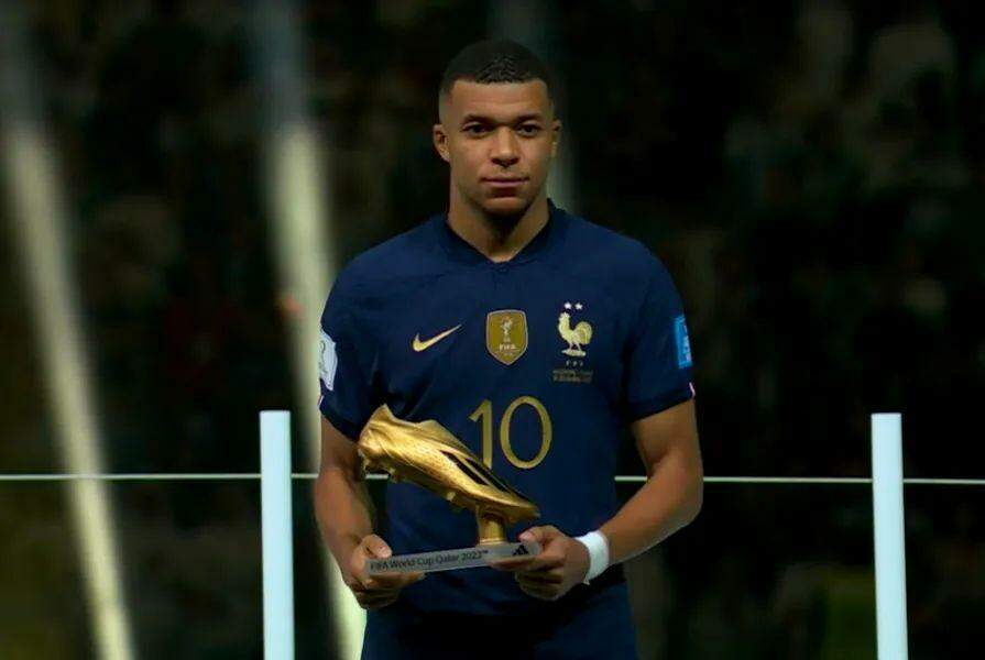 Kylian Mbappé, da França, fez 8 gols na Copa do Catar