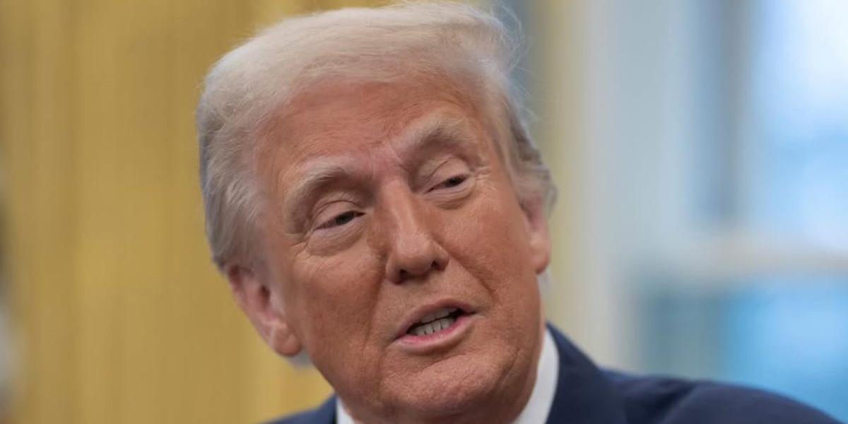 Trump diz que Inflação está em queda nos EUA e fala em alta do mercado de ações