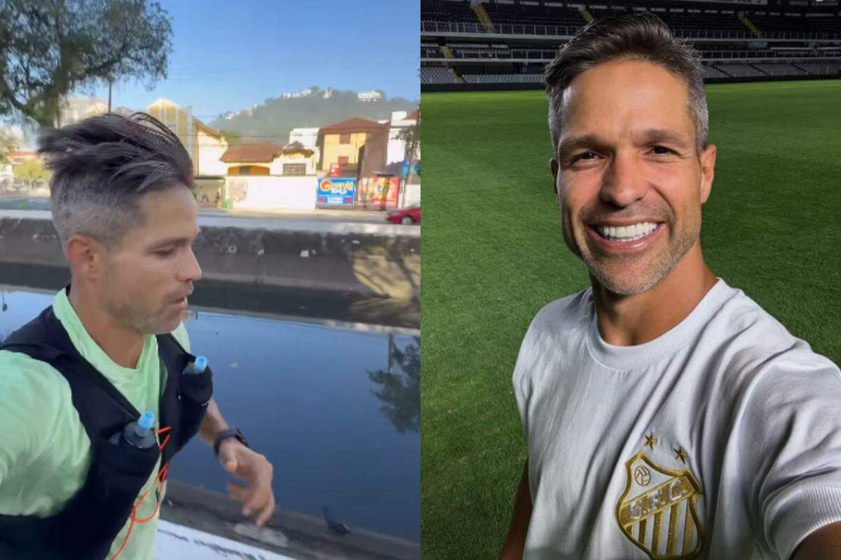 Diego Ribas, o eterno capitão, mostra fôlego impressionante em Santos