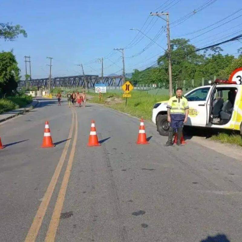 A estrutura, entre o Km 58 e o Km 59 da rodovia, foi interditada após inspeções técnicas em 2025