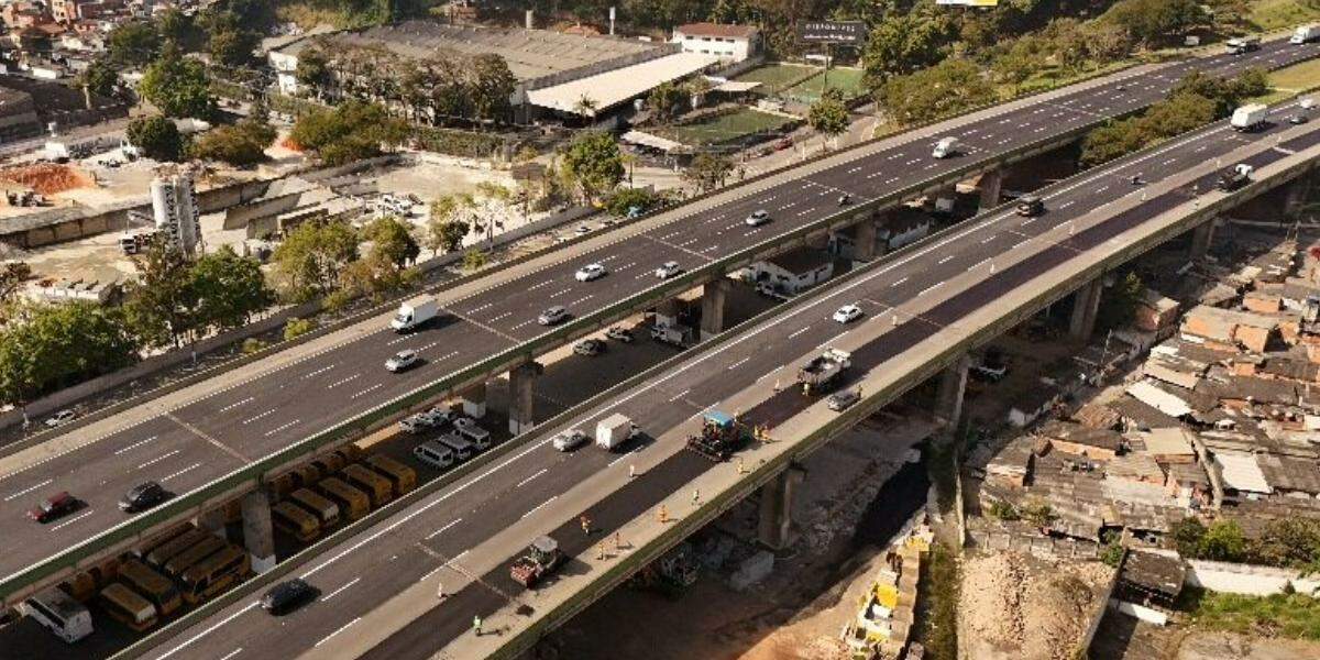 Obras de manutenção e conservação estão previstas para a Rodovia dos Imigrantes ao longo da semana