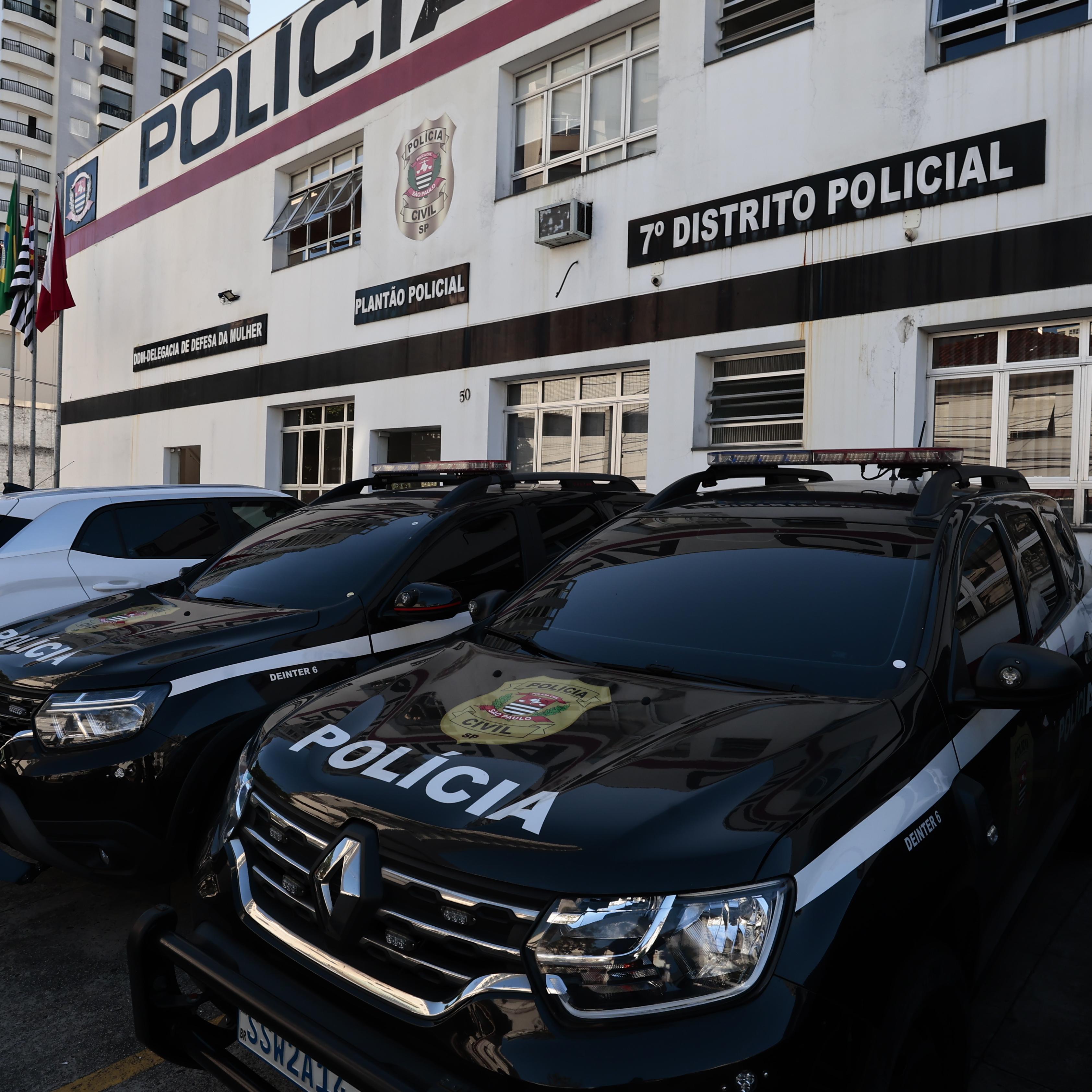 O caso foi registrado na Central de Polícia Judiciária de Santos