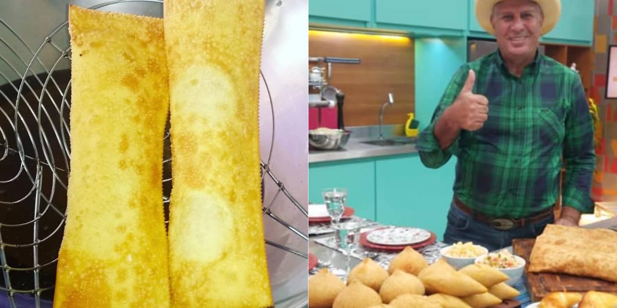 Donizete é o proprietário do pastel mais famoso da região