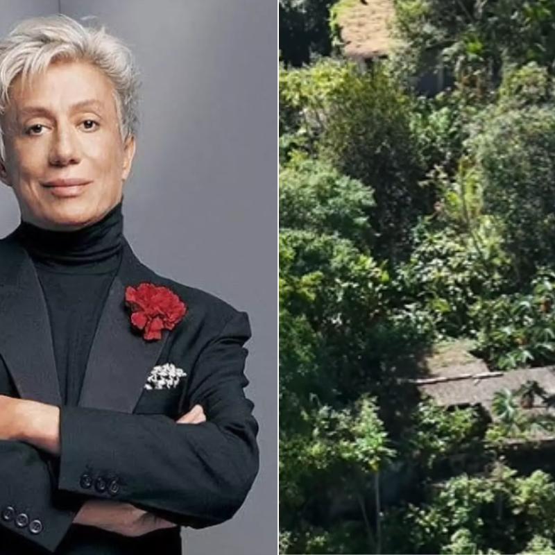 Mansão do estilista Clodovil Hernandes segue abandonada e sendo degradada pelo tempo e engolida pela vegetação