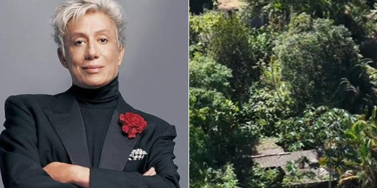 Mansão do estilista Clodovil Hernandes segue abandonada e sendo degradada pelo tempo e engolida pela vegetação