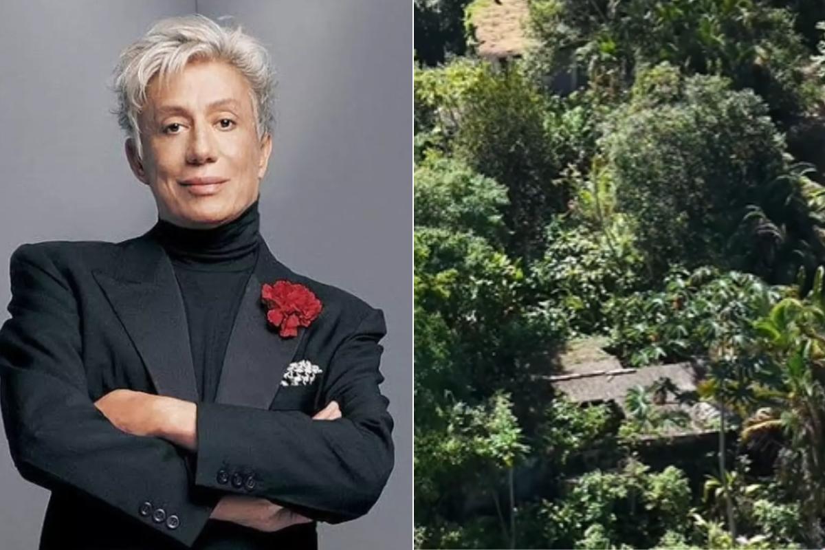Mansão do estilista Clodovil Hernandes segue abandonada e sendo degradada pelo tempo e engolida pela vegetação