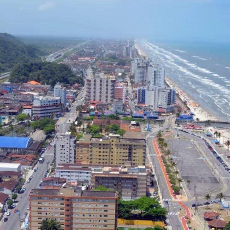 Remodelação da orla da praia de Mongaguá, no litoral de São Paulo, está em discussão