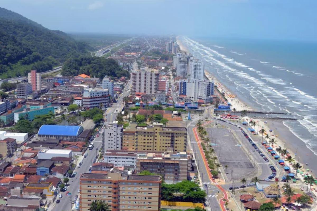 Remodelação da orla da praia de Mongaguá, no litoral de São Paulo, está em discussão