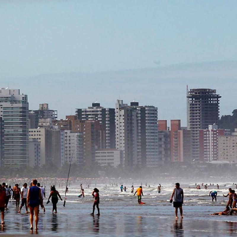 Praia Grande está ampliando a quantidade de sanitários na orla do bairro Guilhermina