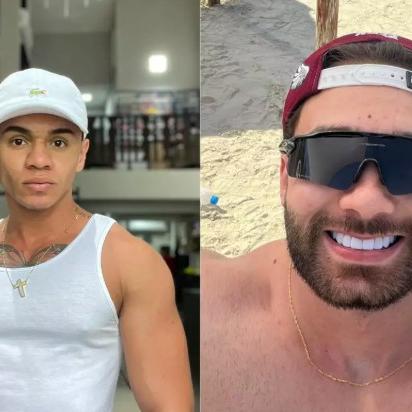 Denilson (à esquerda) foi morto a facadas na madrugada de sábado (31); Alysson (à direita) confessou o crime aos policiais