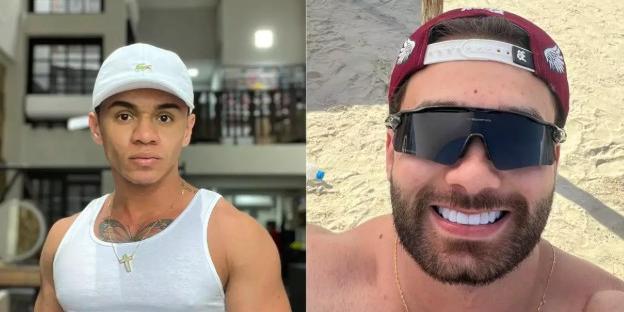 Denilson (à esquerda) foi morto a facadas na madrugada de sábado (31); Alysson (à direita) confessou o crime aos policiais