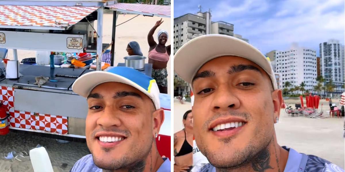 Mc Binn compartilhou nas suas redes sociais