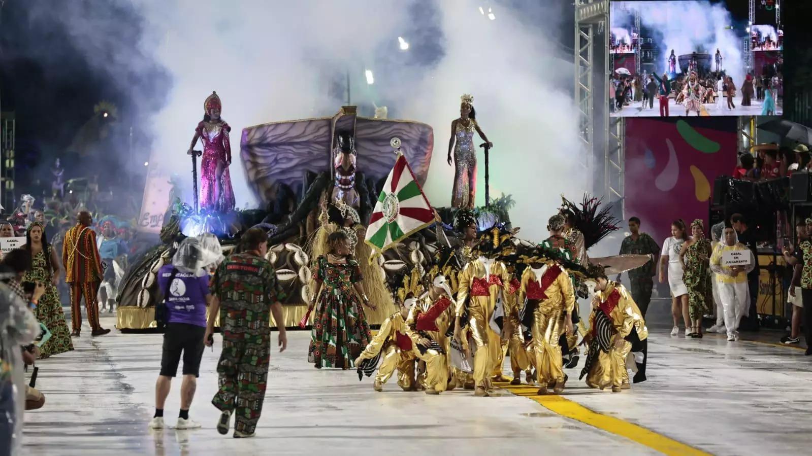 Unidos da Zona Noroeste é a campeã do Grupo de Acesso do Carnaval 2026 em Santos