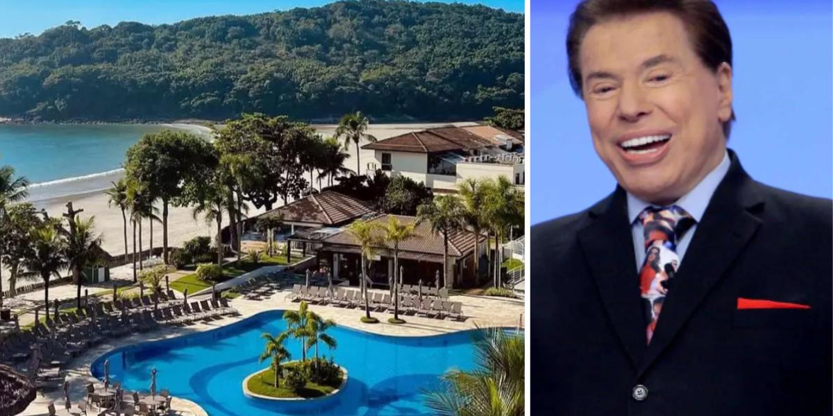 O Hotel Jequitimar é diretamente ligado à trajetória empresarial de Silvio Santos