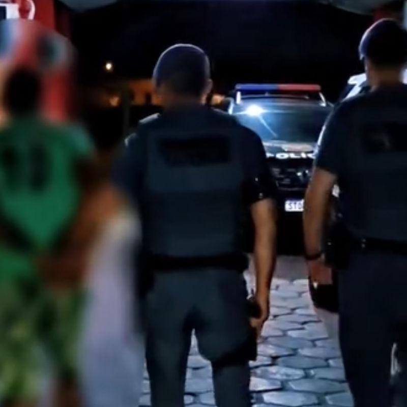 Homem de 43 anos tentou fugir da polícia, mas foi capturado e preso