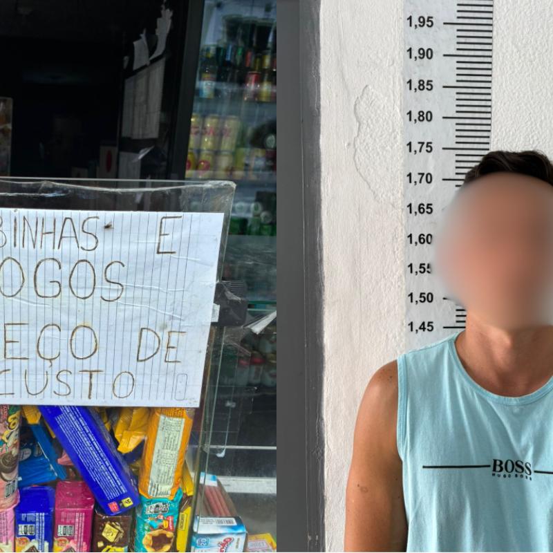 O responsável pelo local, foi conduzido ao 1º DP de Cubatão