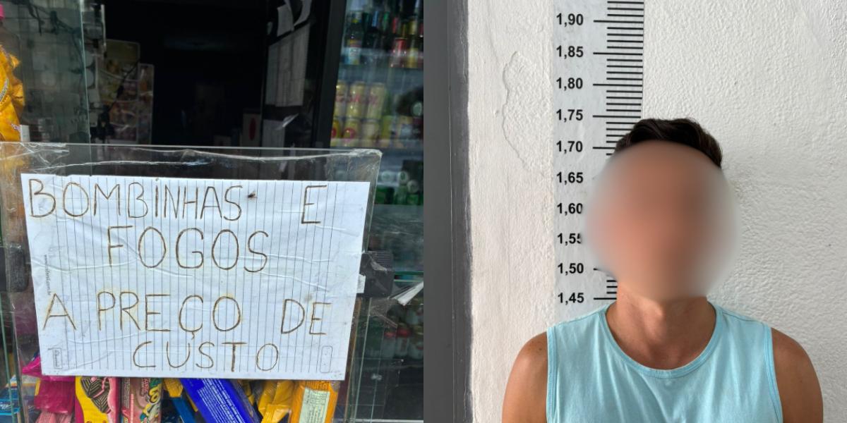 O responsável pelo local, foi conduzido ao 1º DP de Cubatão