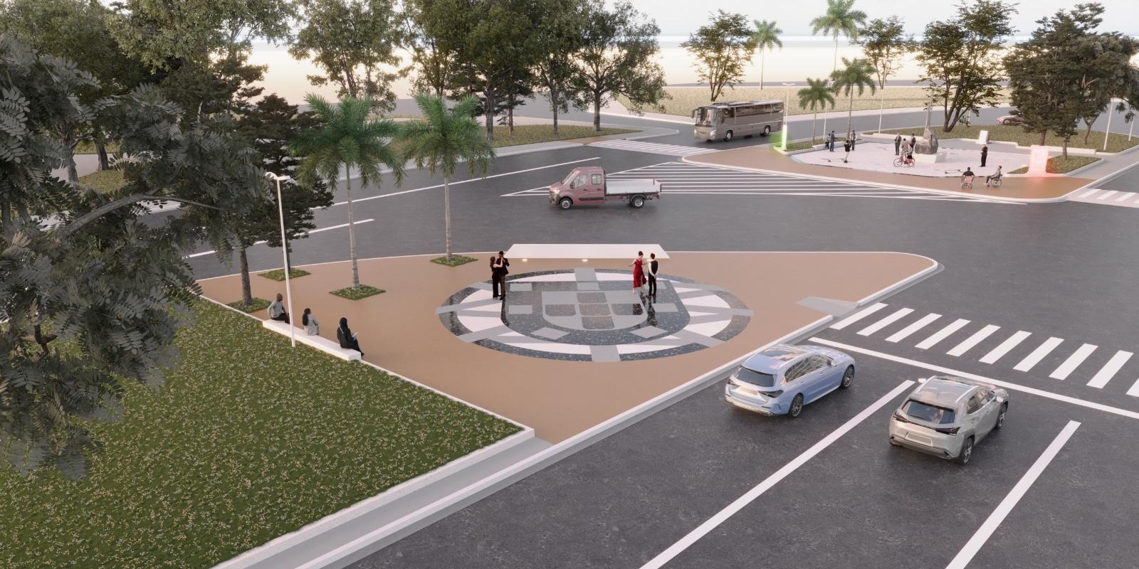 Por exemplo, canteiro central do Itararé receberá obras conectando a Ilha Porchat à divisa com Santos